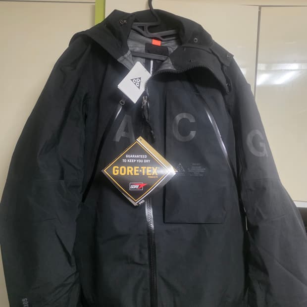 나이키 ACG 고어텍스 자켓 블랙 XXL