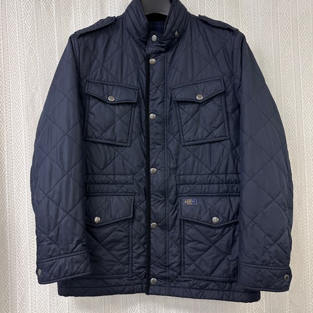(100)빈폴 21SS 퀼팅 자켓 네이비