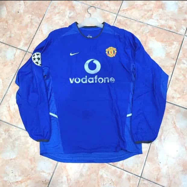 나이키 02 03 맨유 써드 베컴 챔스버전 올드레플 축구져지