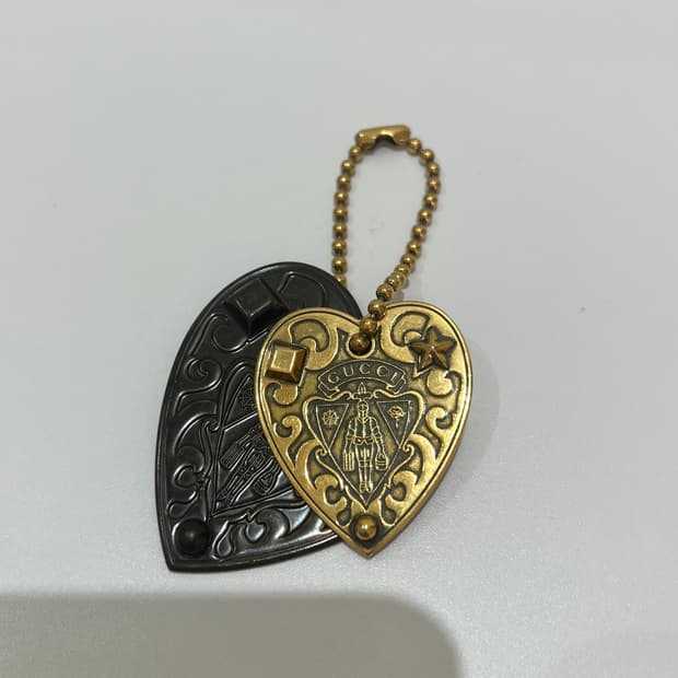 Gucci(구찌) 빈티지 하트 펜던트 키링