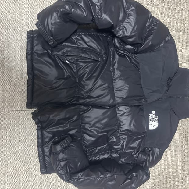 노스페이스 패딩 눕시 온 볼