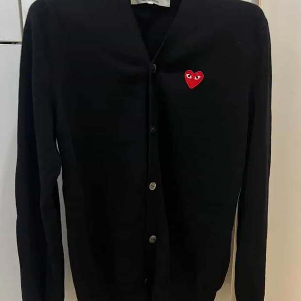 꼼데가르송 가디건 