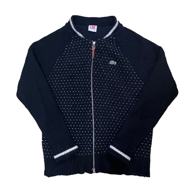 라코스테 니트 집업
