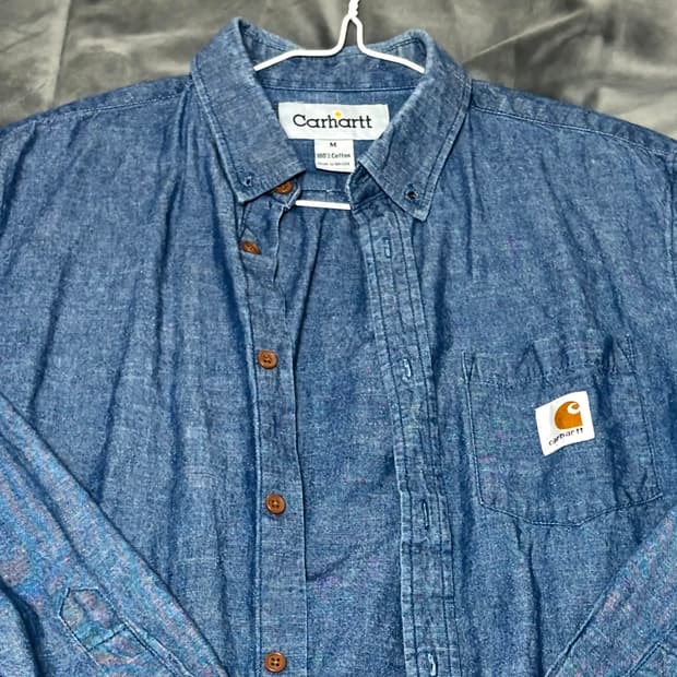 칼하트 빈티지 데님 셔츠 M
