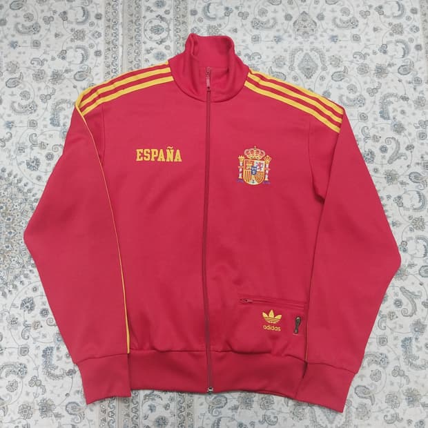 아디다스 스페인 축구 대표팀 트랙탑 S