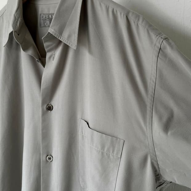 High gauge rayon poly L/S shirt