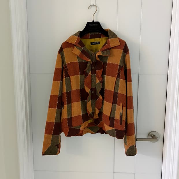 칸사이야마모토 러플 자켓 44-66 