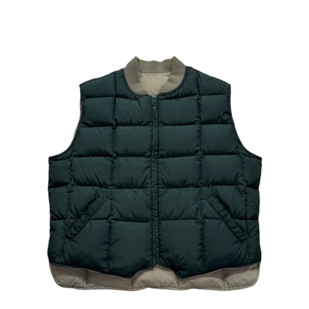 90s 에디바우어 리버서블 구스다운 베스트