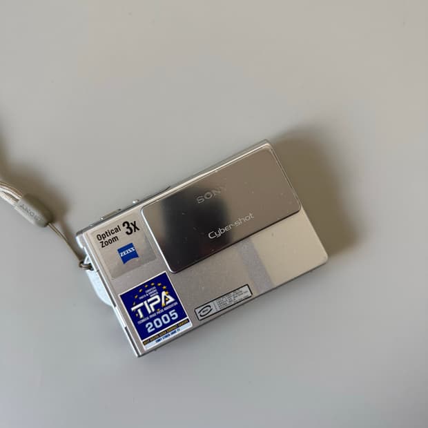 [작례O, 즉시사용] Sony 소니 사이버샷 DSC T7 디카 카메라