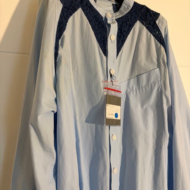 [46] 22SS 키코코스타디노브 퓨처 롱 셔츠 블루