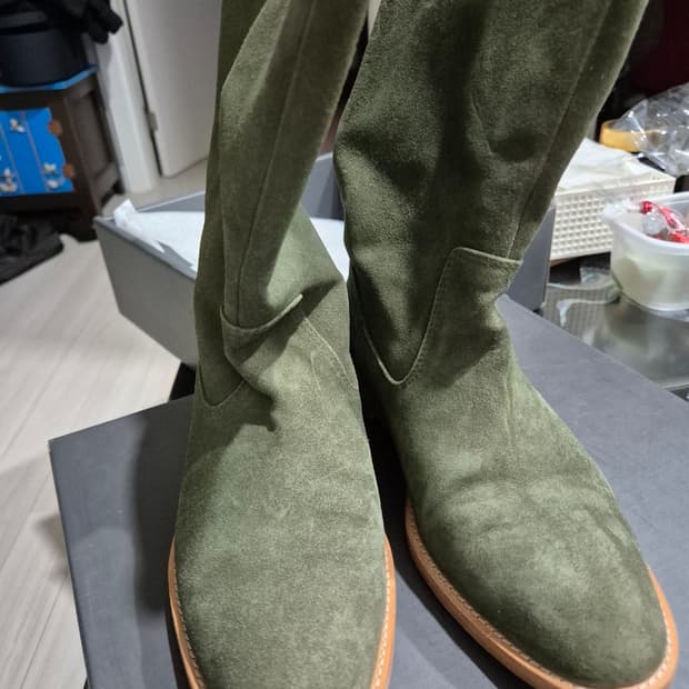 에토스 미들부츠 카키 250