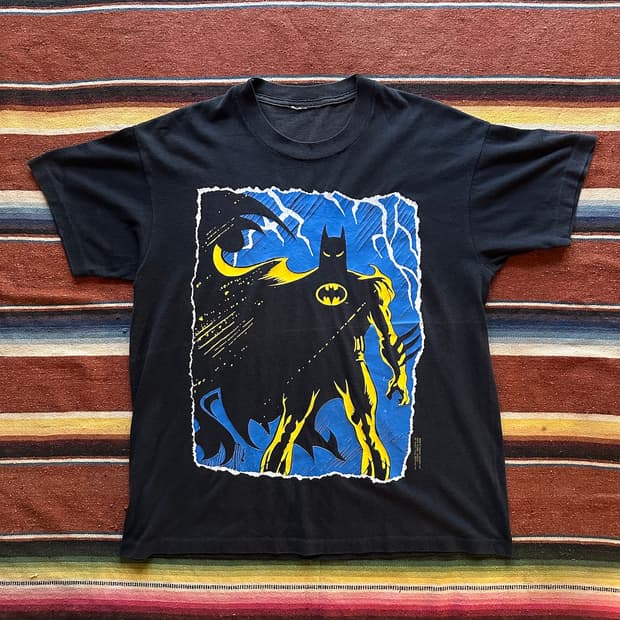 80s USA 빈티지 배트맨 무비 티셔츠