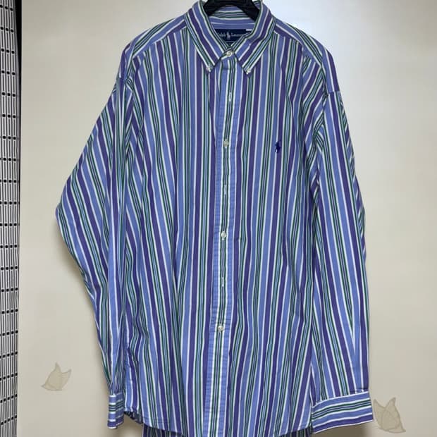 폴로 스트라이프 셔츠 (L 사이즈)