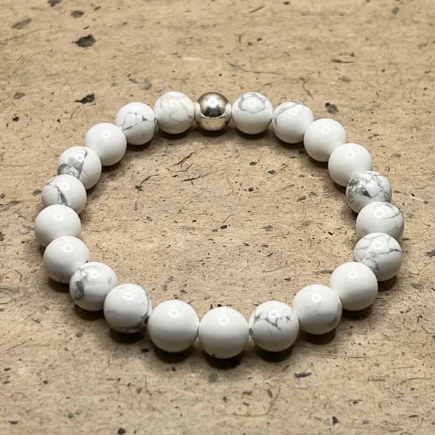S925 Howlite Bracelet