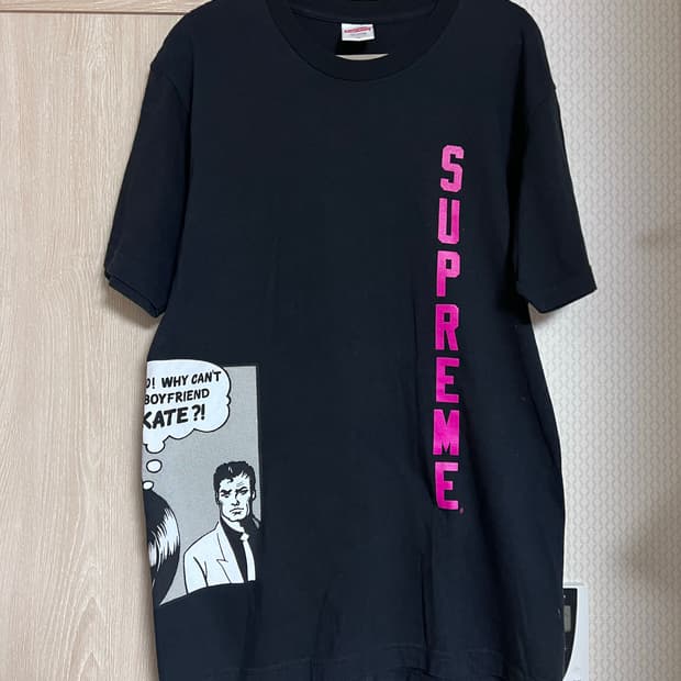 17ss 슈프림x트레셔 하프 티셔츠 반팔