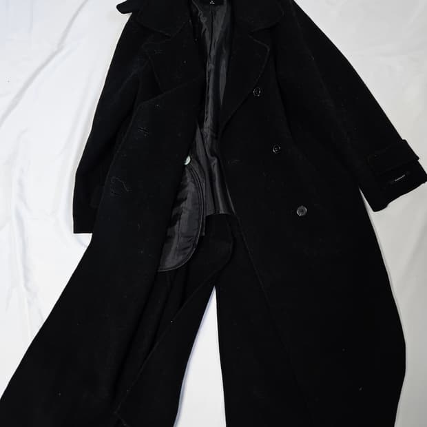 MIXXO 미쏘 핸드메이드 싱글 롱 코트 자켓 M