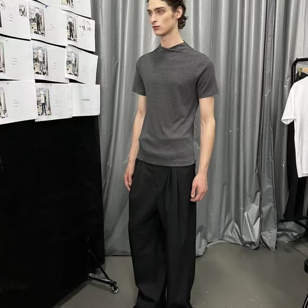 [M, L] slight vogue 하이넥 슬림 티셔츠
