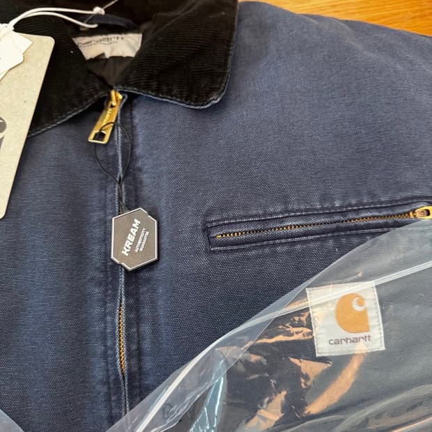 칼하트 wip og 디트로이트자켓 다크네이비