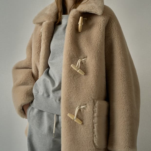 파사드패턴 램스울 더플 코트