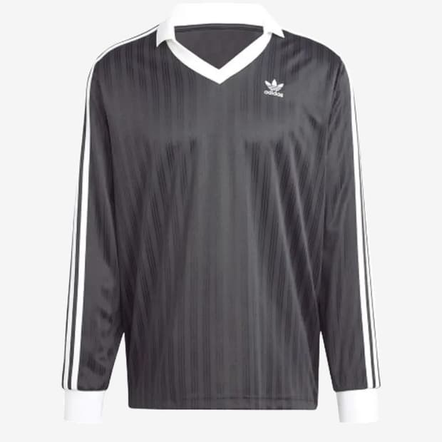 아디다스 아디컬러 피케 풋볼 롱슬리브 블랙 L