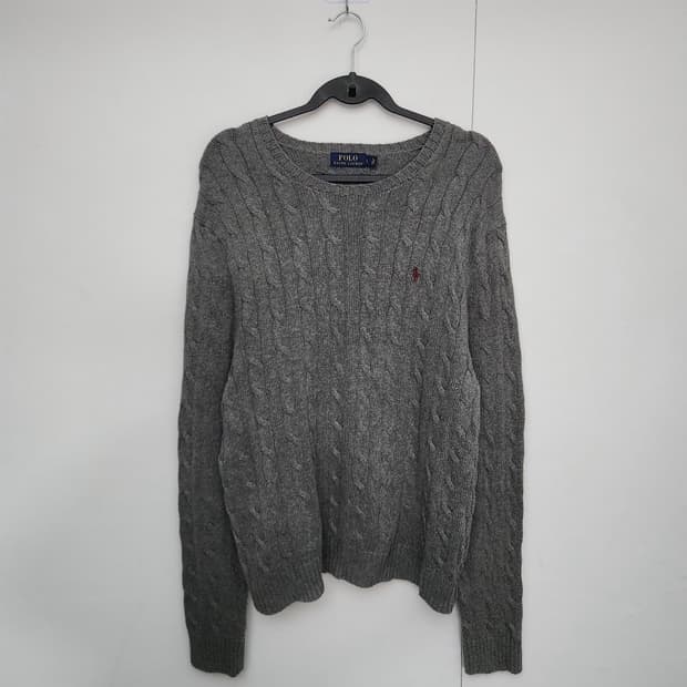폴로랄프로렌 꽈배기니트 케이블니트 100 L