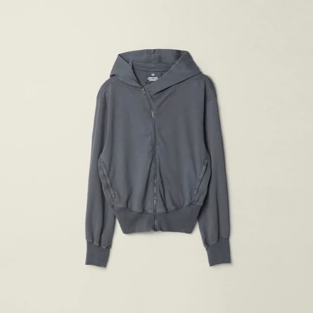 EE Nouvmaree 후드집업 차콜 XL