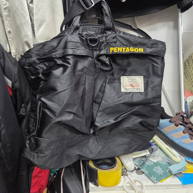 올드  크로우   팬타곤   토트빽