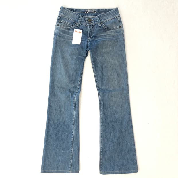 로빈스진 부츠컷 데님팬츠 