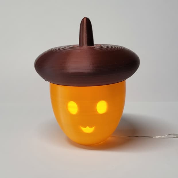 도토리 3d 램프 led 무드등 조명