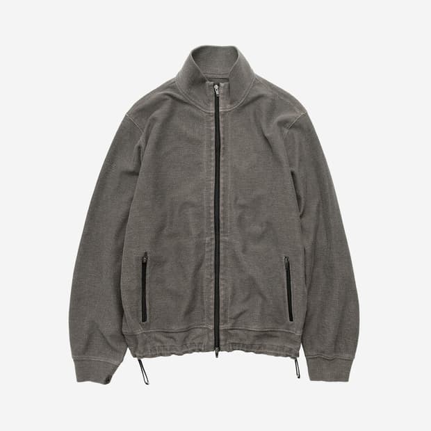 [2] 폴리테루 루즈드 집 업 자켓 카키베이지