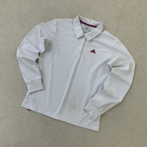 95 아디다스 카라 긴팔셔츠 0319D