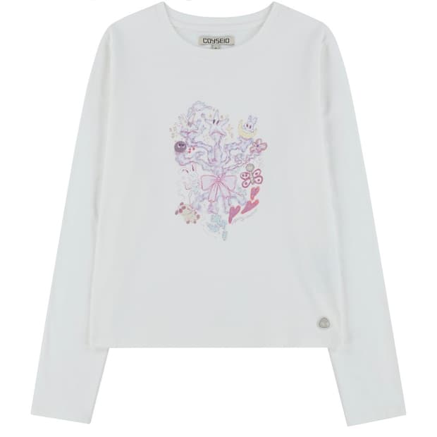 코이세이오 코랄 롱슬리브 화이트