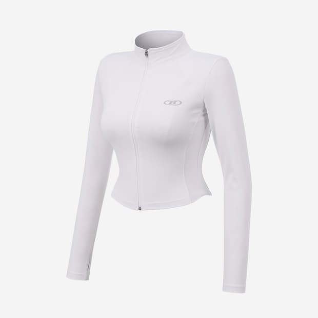 본투윈 풀 집업 크롭 자켓