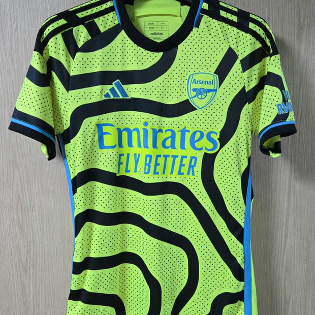 (착샷) 아스날 유니폼 져지 23-24 시즌 어웨이 