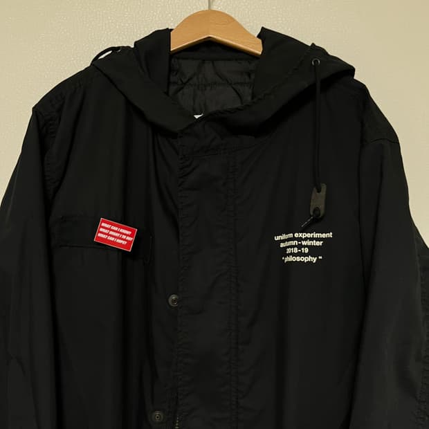 유니폼익스페리먼트 x 프라그먼트 피쉬테일파카