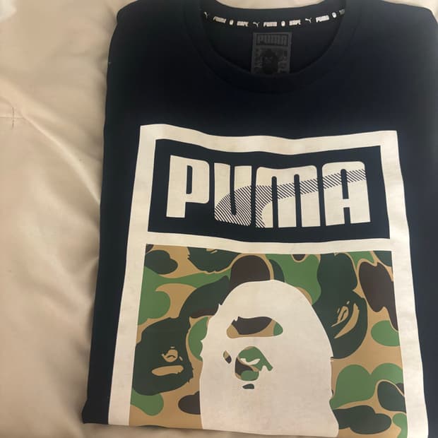 베이프 퓨마 반팔티 팝니당m