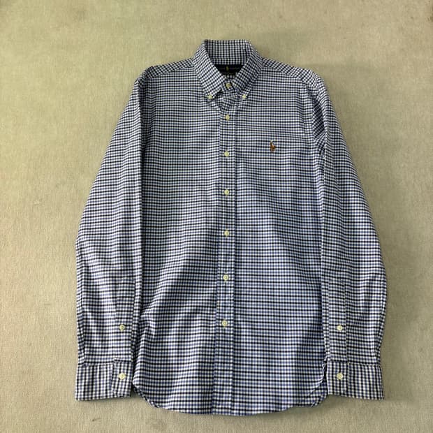95 폴로랄프로렌 코튼 체크 셔츠