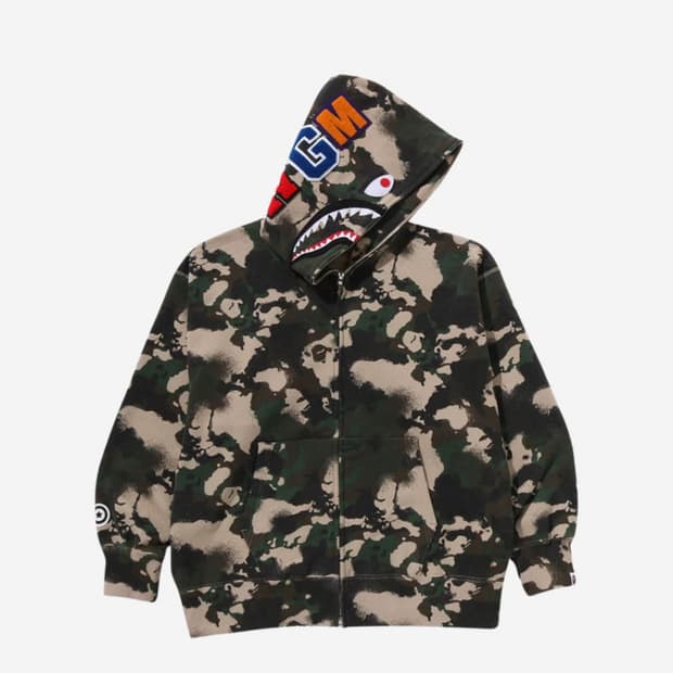 베이프 후드집업