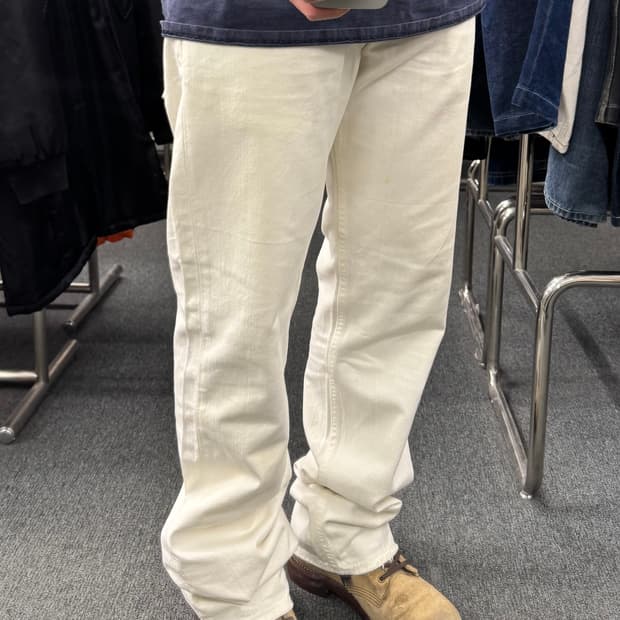 OS)랄프로렌 빈티지 크림 데님팬츠