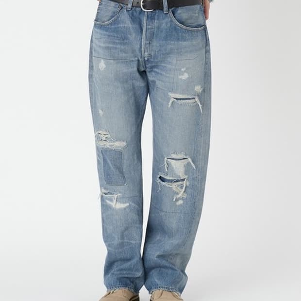 [32x32] 리바이스 LVC 1955 501 sutro 셀비지 데님진