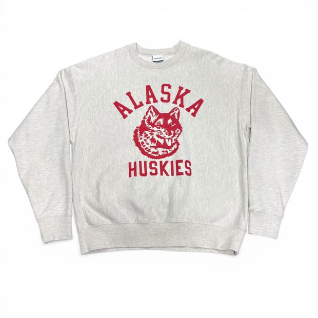 S 95 아웃스탠딩 멜란지그레이 허스키 맨투맨