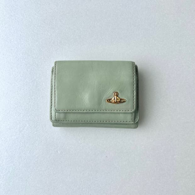 비비안 웨스트우드 VivienneWestwood orb 반지갑 민트
