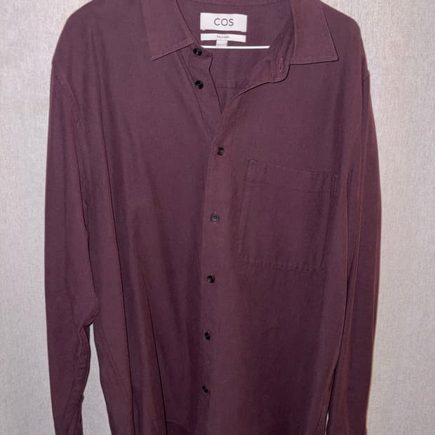 COS 코듀로이 셔츠 – 100 (Relaxed Fit)