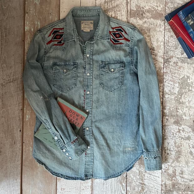 Polo Ralph Lauren Native Embroidery Deni