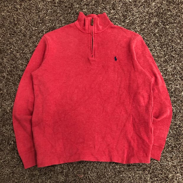 폴로 랄프로렌 하프집업 니트