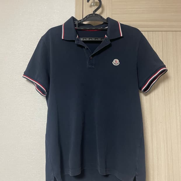 [네이비/M] 몽클레어 카라티 반팔