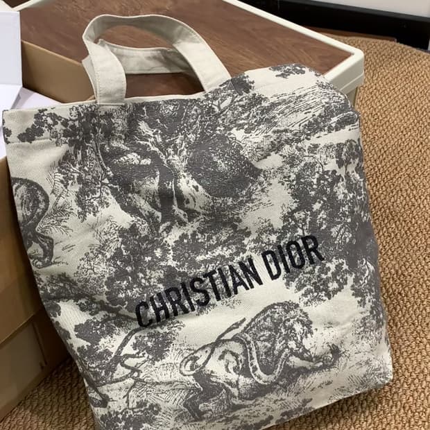 디올 트왈드주이 에코백/ 토트백