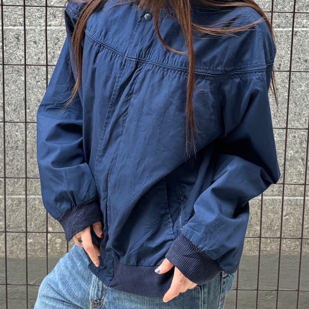 베이힐 클래식 네이비 점퍼