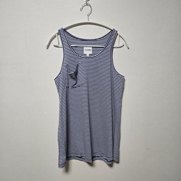 브루하하 코튼 슬리브리스 탑 / 여성 나시 / 여성 슬리브리스