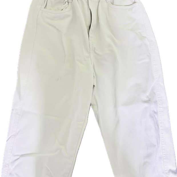 h&m 화이트 데님 와이드